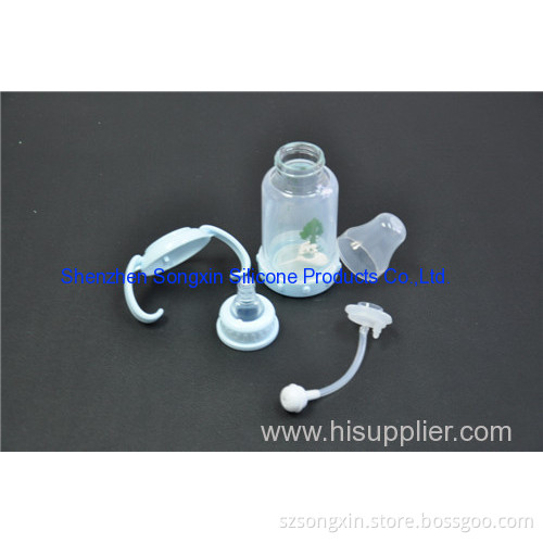 Wholesale Bpa Free Glass Baby Bottle With Different Colors Available 
